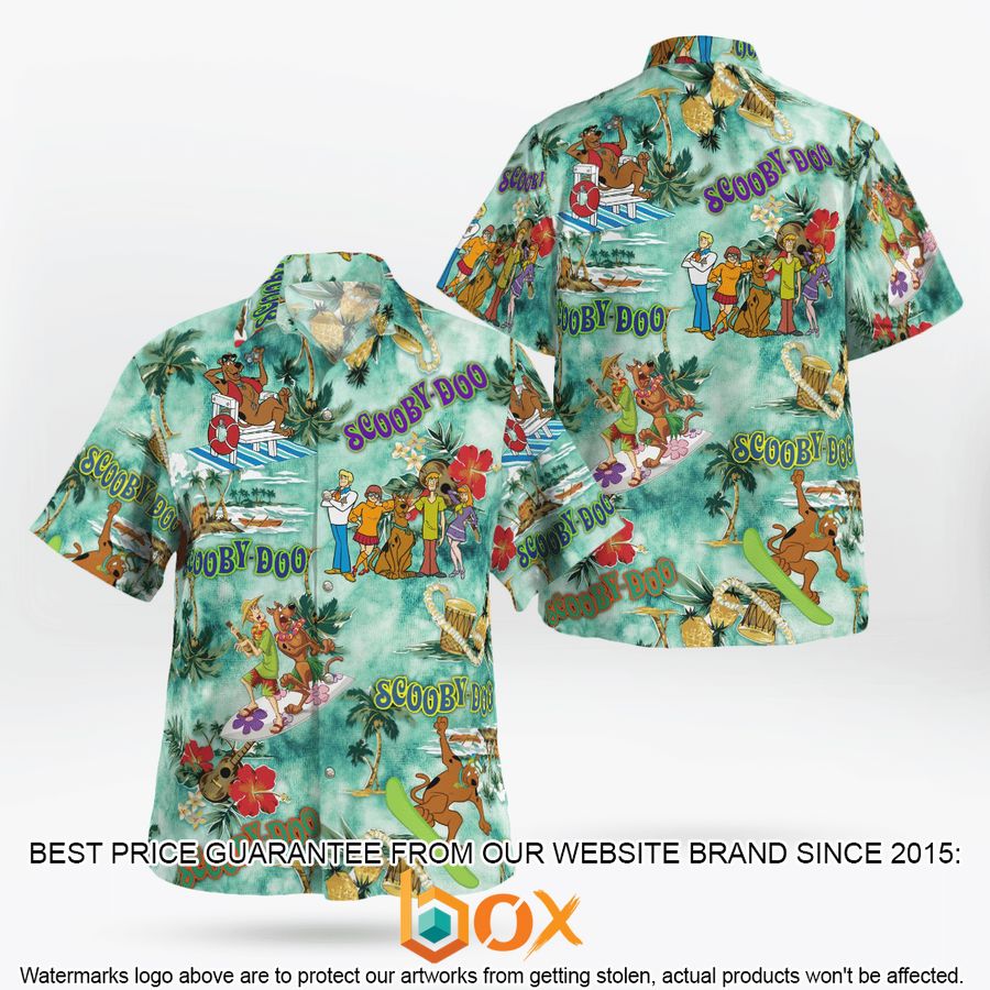 BEST Scooby Doo Tropical Hawaiian Shirt 1