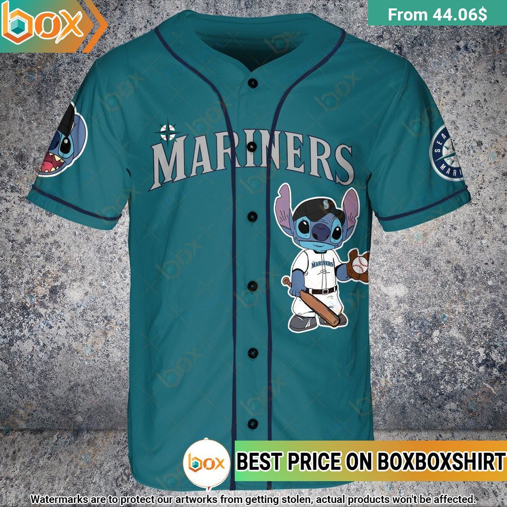 Seattle Mariners Stitch Personalized Baseball Jersey 9