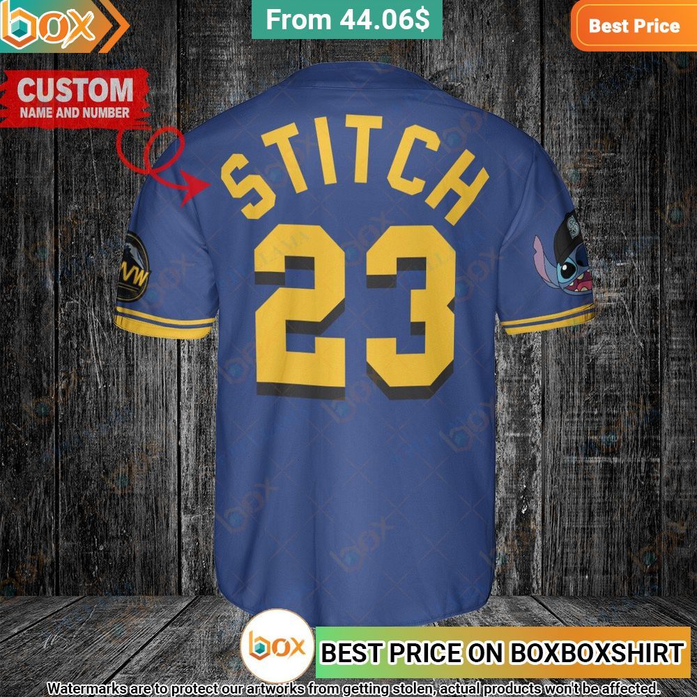 Seattle Mariners Team Stitch Personalized Baseball Jersey 10