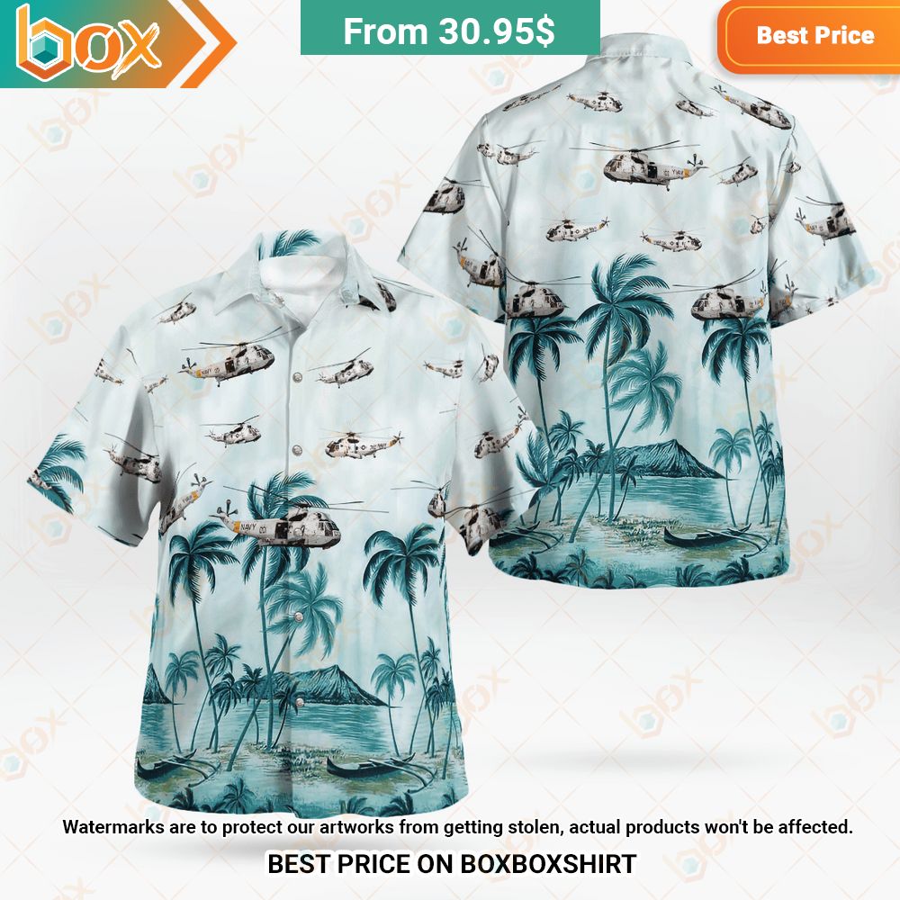 Sh-3 Sea King Hawaiian Shirt 9