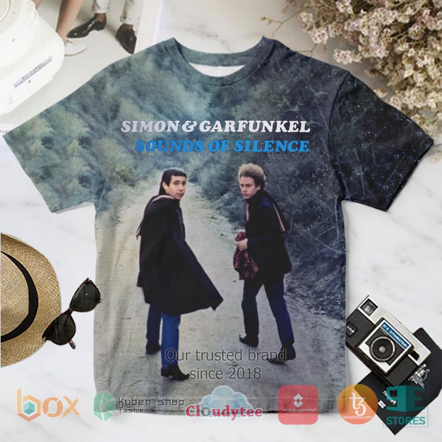Simon and Garfunkel Sounds of Silence 3D Shirt 1