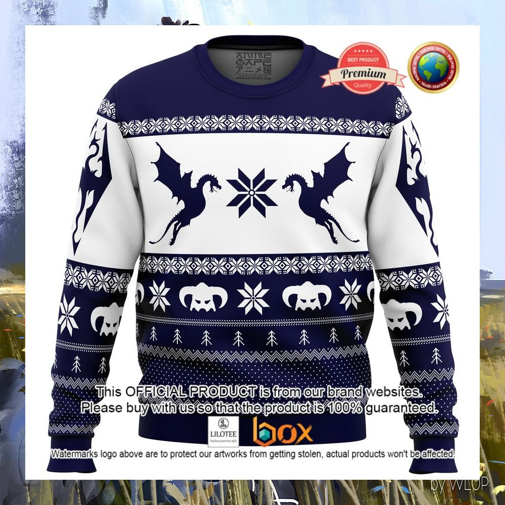 NEW Skyrim Dragon Sweater 5