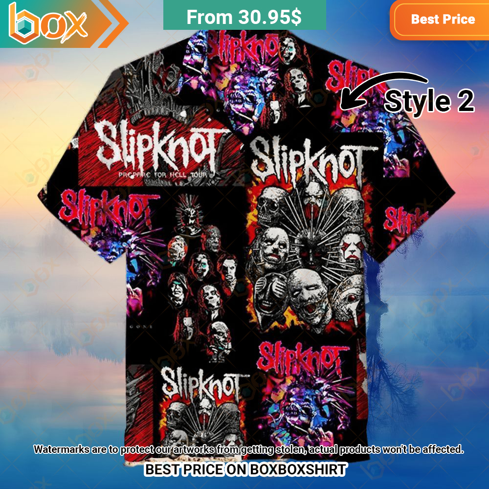 Slipknot Album Cover Hawaiian Shirt 2