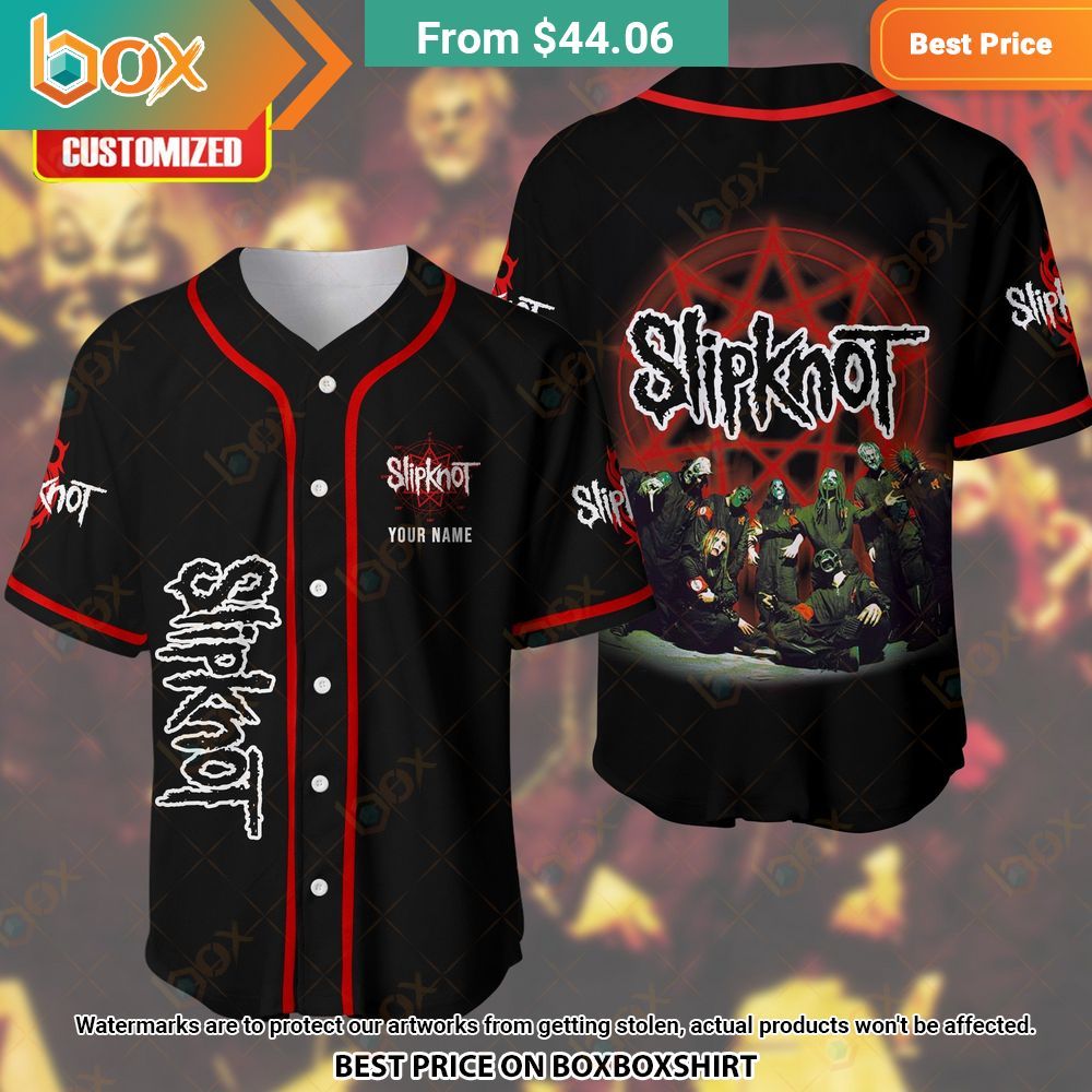 Slipknot Custom Baseball Jersey 9
