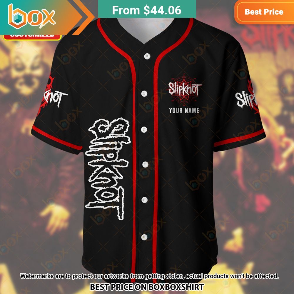 Slipknot Custom Baseball Jersey 12