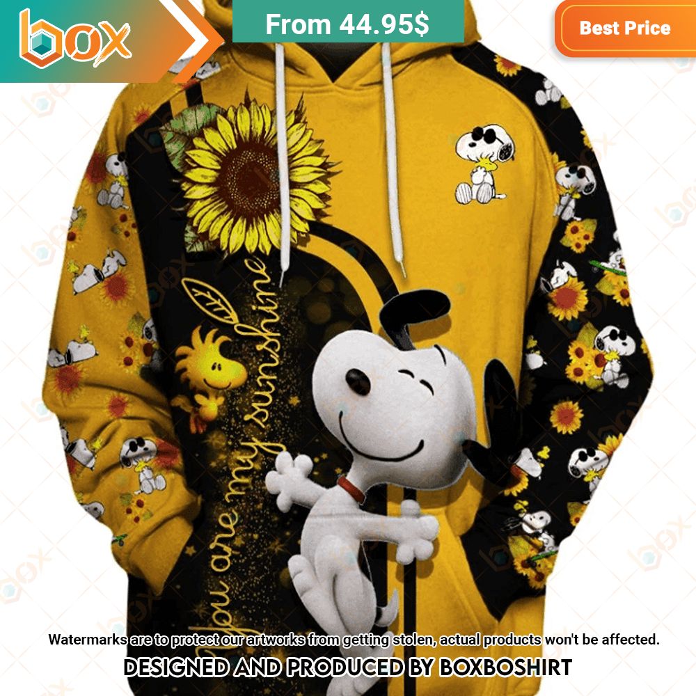 snoppy sunflower hoodie 2 791