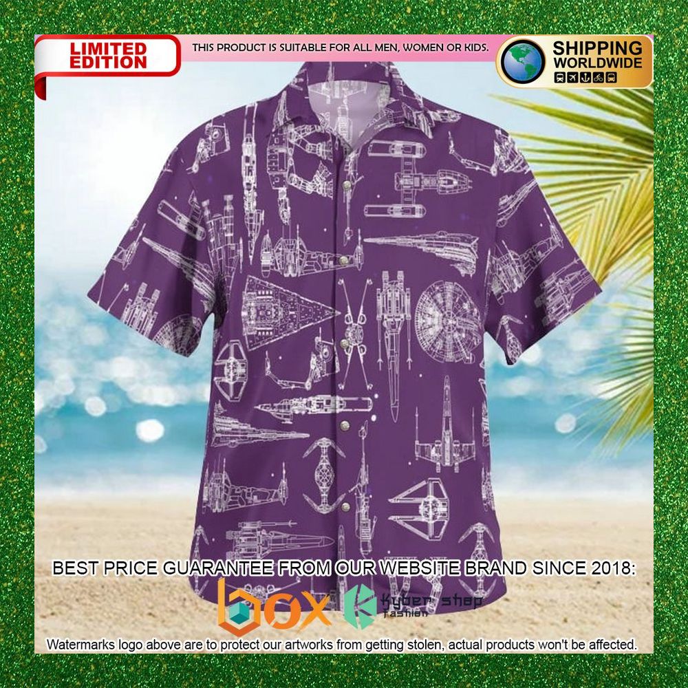 BEST Spaceship Star Wars Hawaiian Shirt, Shorts 31