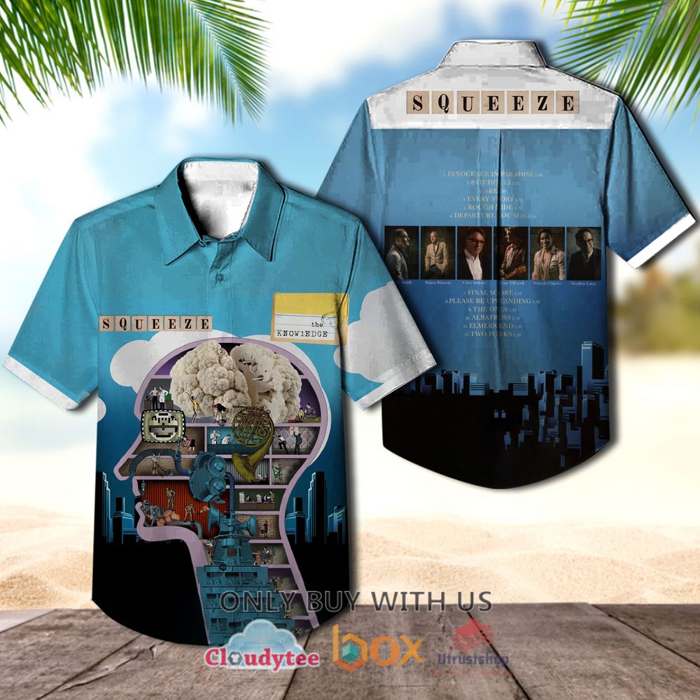 Squeeze The Knowledge Albums Hawaiian Shirt 1