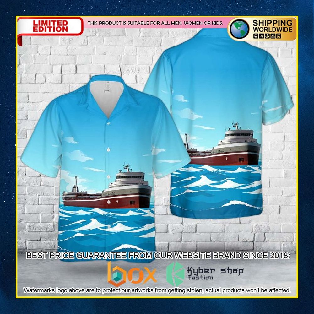 NEW SS Edward L Ryerson 3D Hawaii Shirt 9