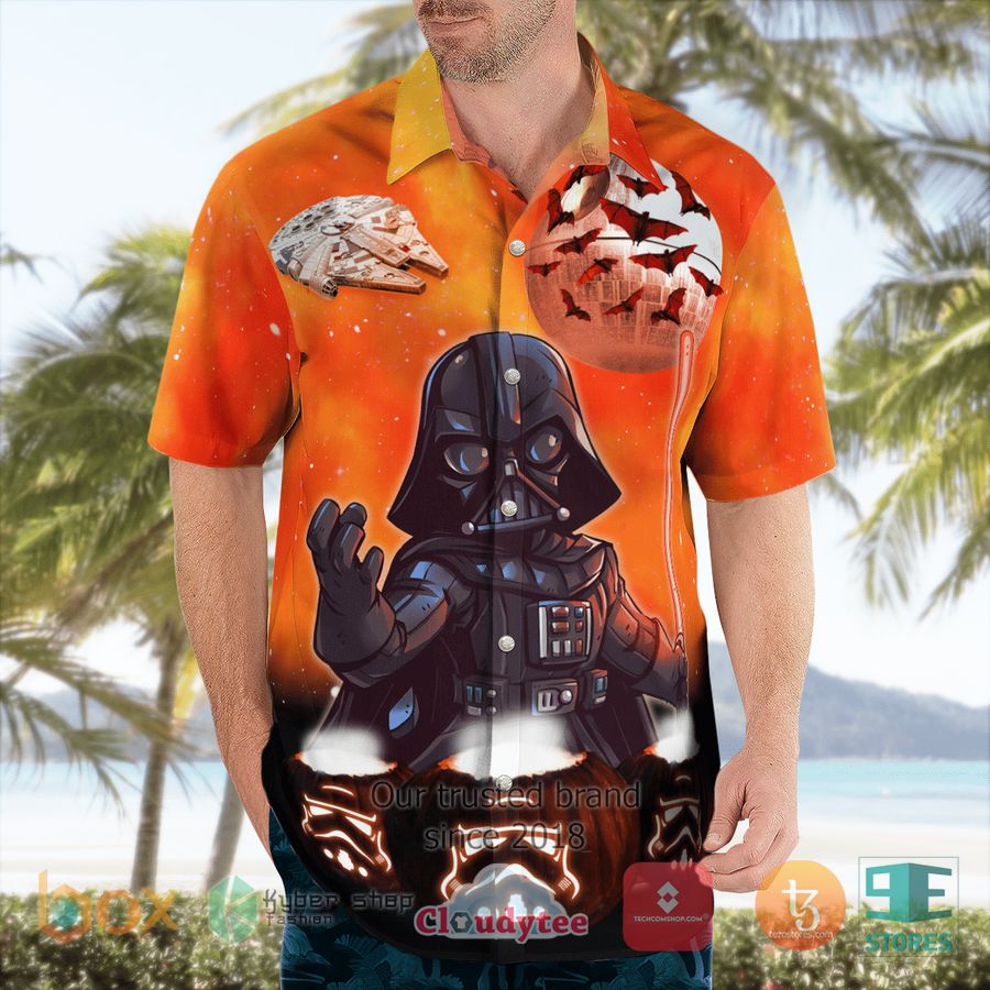 Star Wars Darth Vader Halloween Night Hawaiian Shirt 3