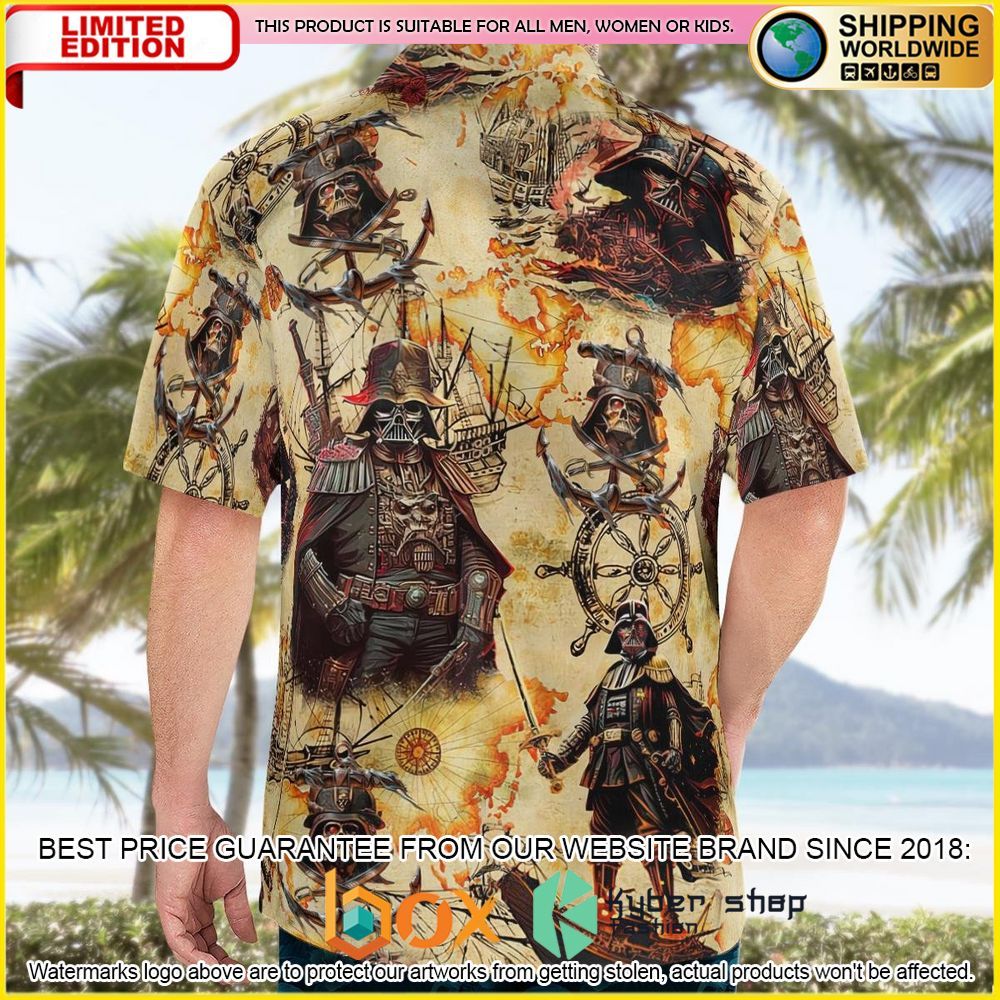 NEW Star Wars Darth Vader Pirates 3D Hawaii Shirt, Short 2