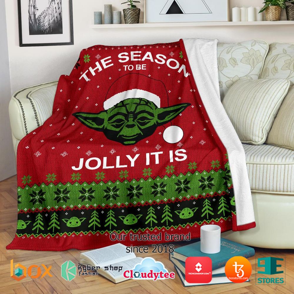 Star Wars The Season To Be Jolly It Is Ugly Christmas Blanket 2