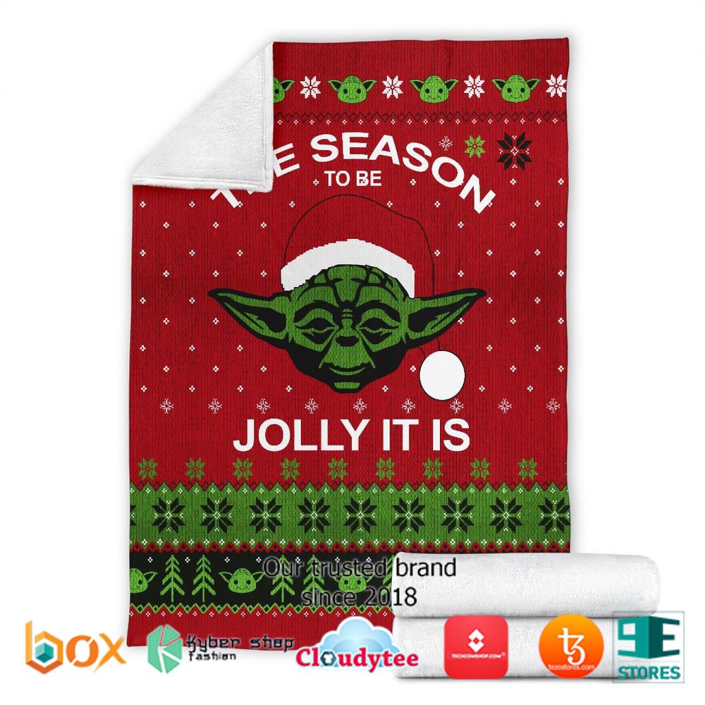 Star Wars The Season To Be Jolly It Is Ugly Christmas Blanket 7
