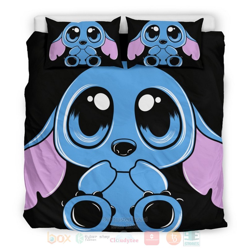 Stitch Cute Bedding Set 4