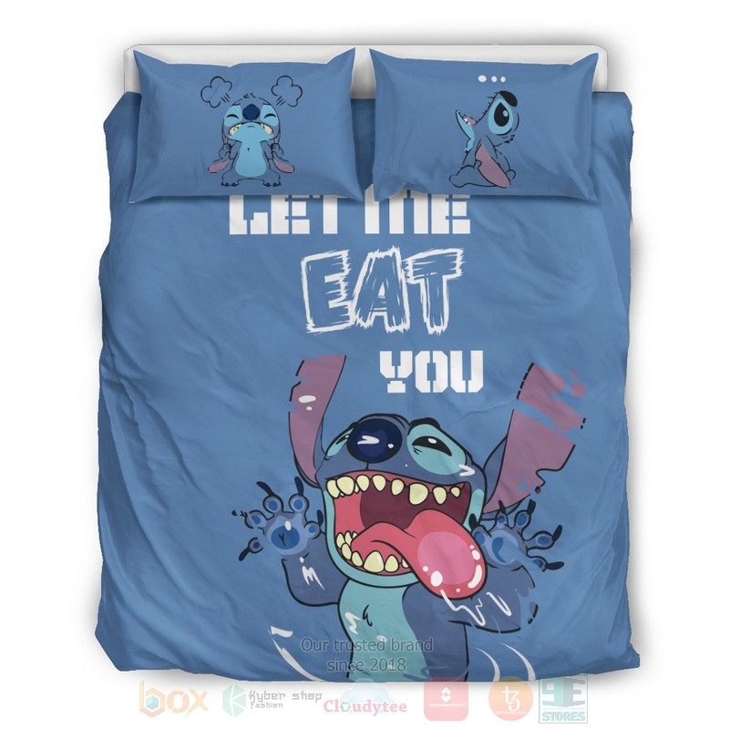 Stitch Let The Eat You Bedding Set 1