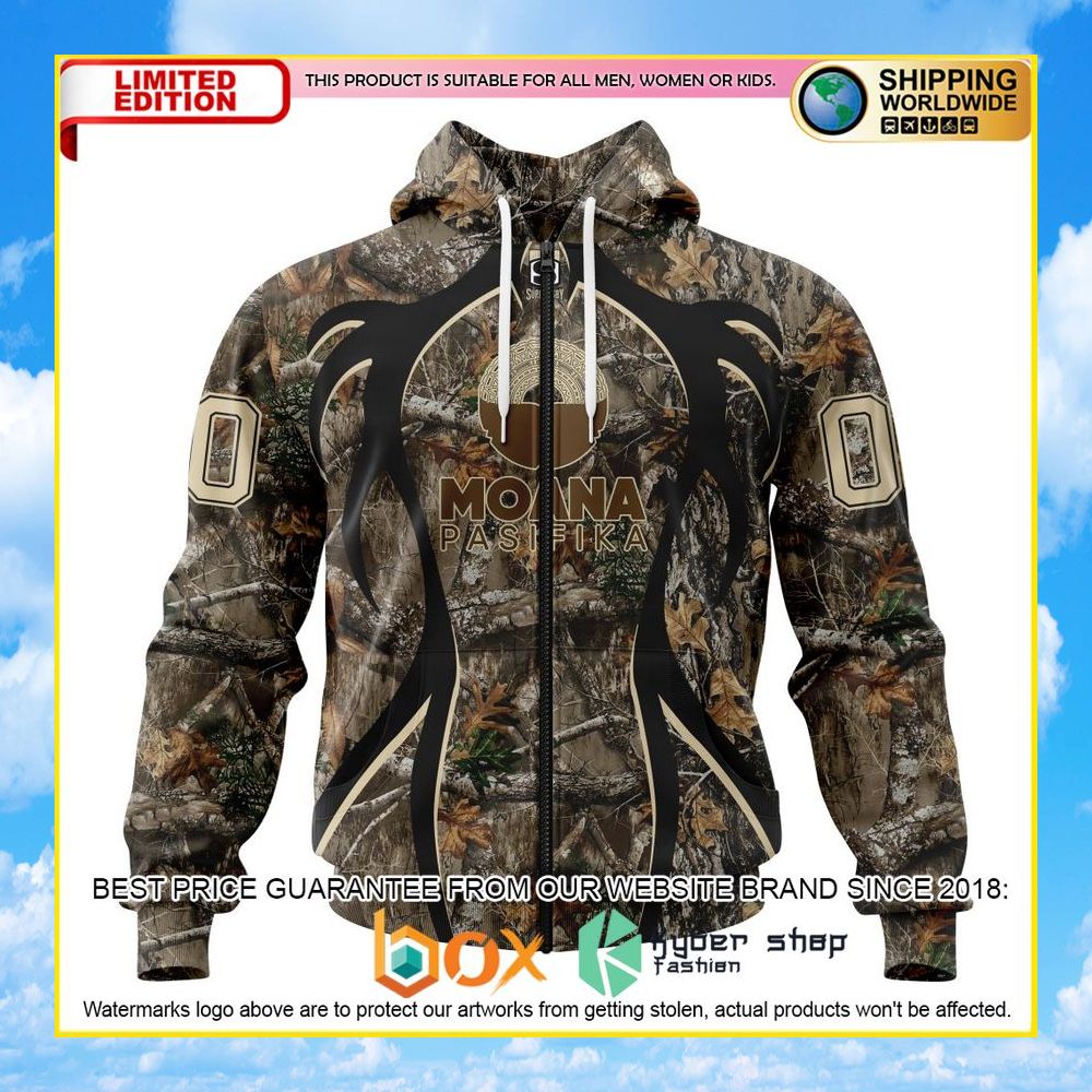 NEW Super Rugby Moana Pasifika Hunting Camo Personalized 3D Hoodie, Shirt 28