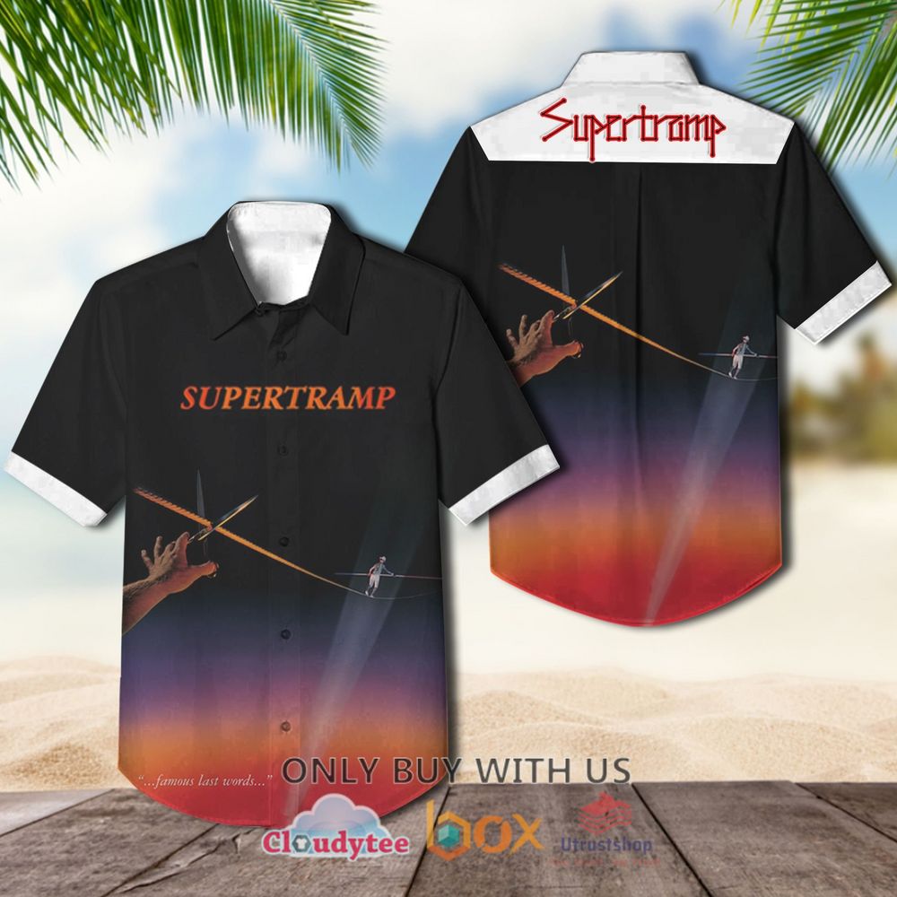 Supertramp Famous Last Words Albums Hawaiian Shirt 1