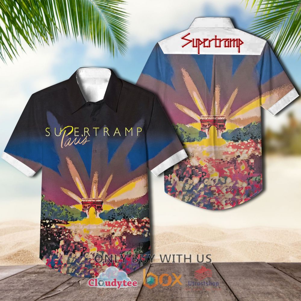 Supertramp Paris Albums Hawaiian Shirt 1