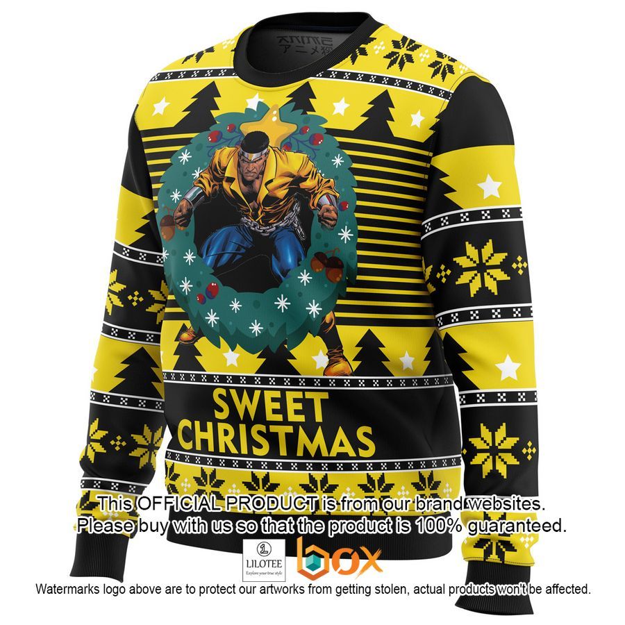 BEST Sweet Christmas Luke Cage Christmas Sweater 3