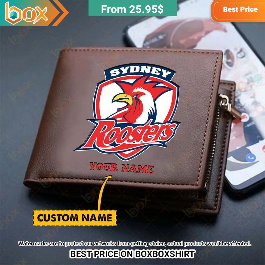 BEST Sydney Roosters Leather Wallet 5