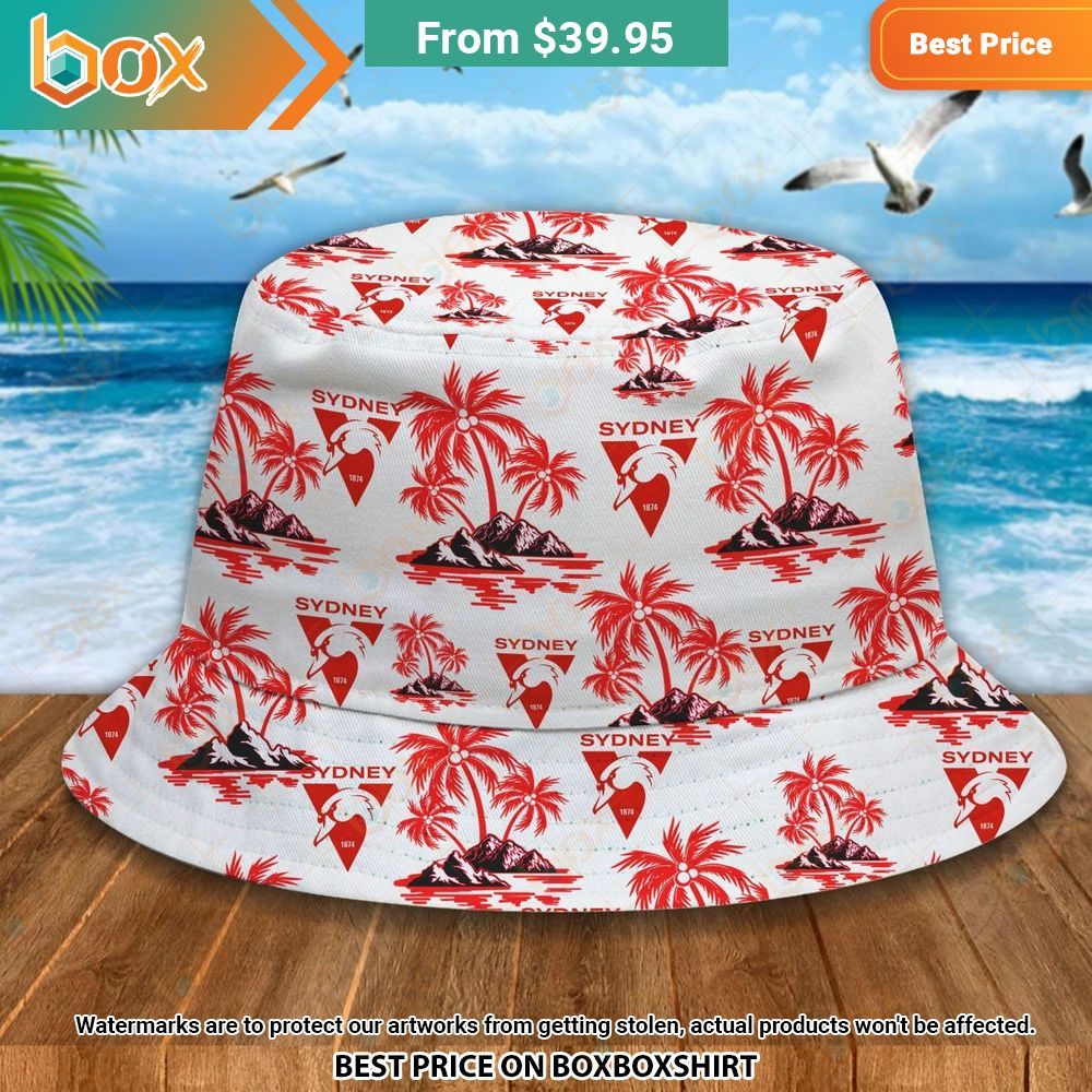 Sydney Swans Bucket Hat 3