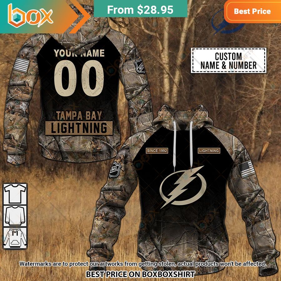 BEST Tampa Bay Lightning Hunting Camouflage Custom Shirt 17