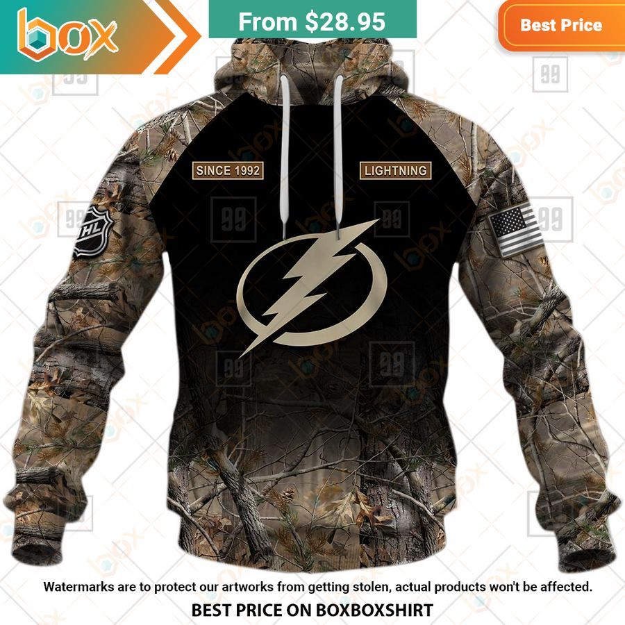 BEST Tampa Bay Lightning Hunting Camouflage Custom Shirt 18