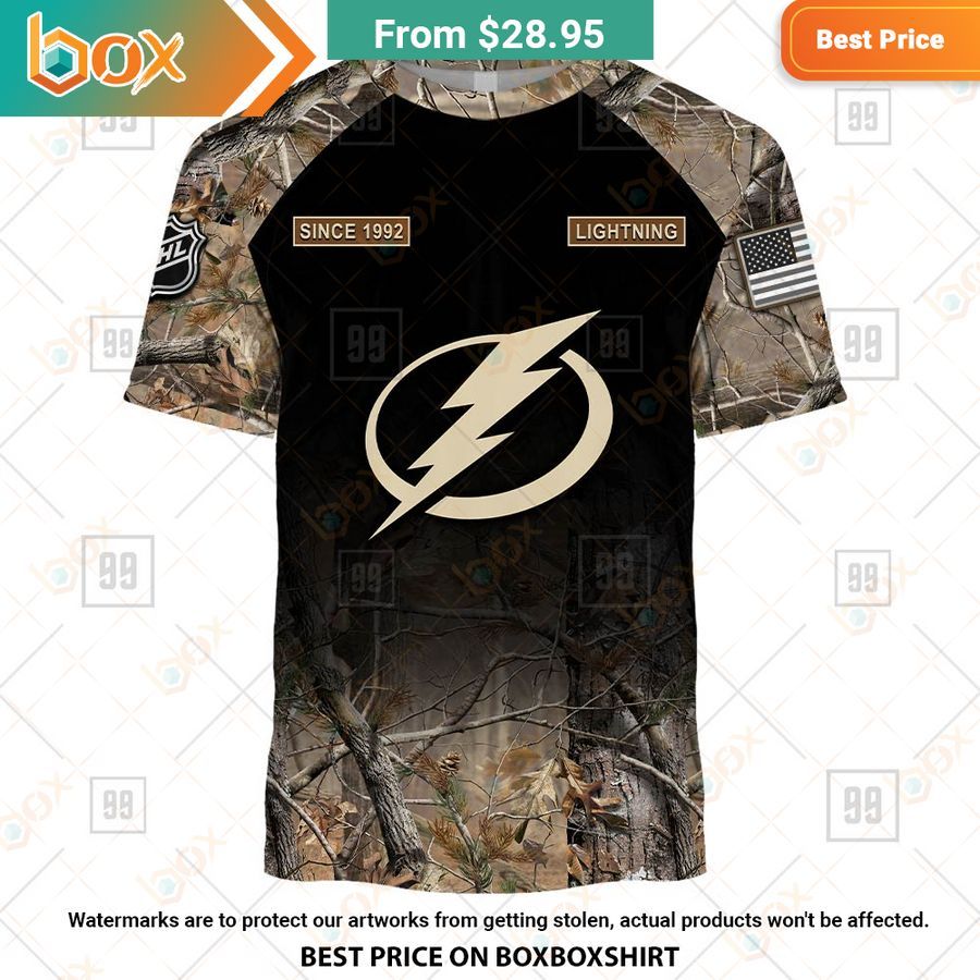 BEST Tampa Bay Lightning Hunting Camouflage Custom Shirt 10