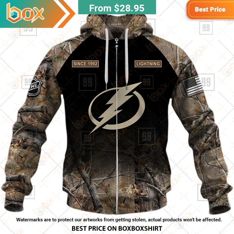 BEST Tampa Bay Lightning Hunting Camouflage Custom Shirt 12
