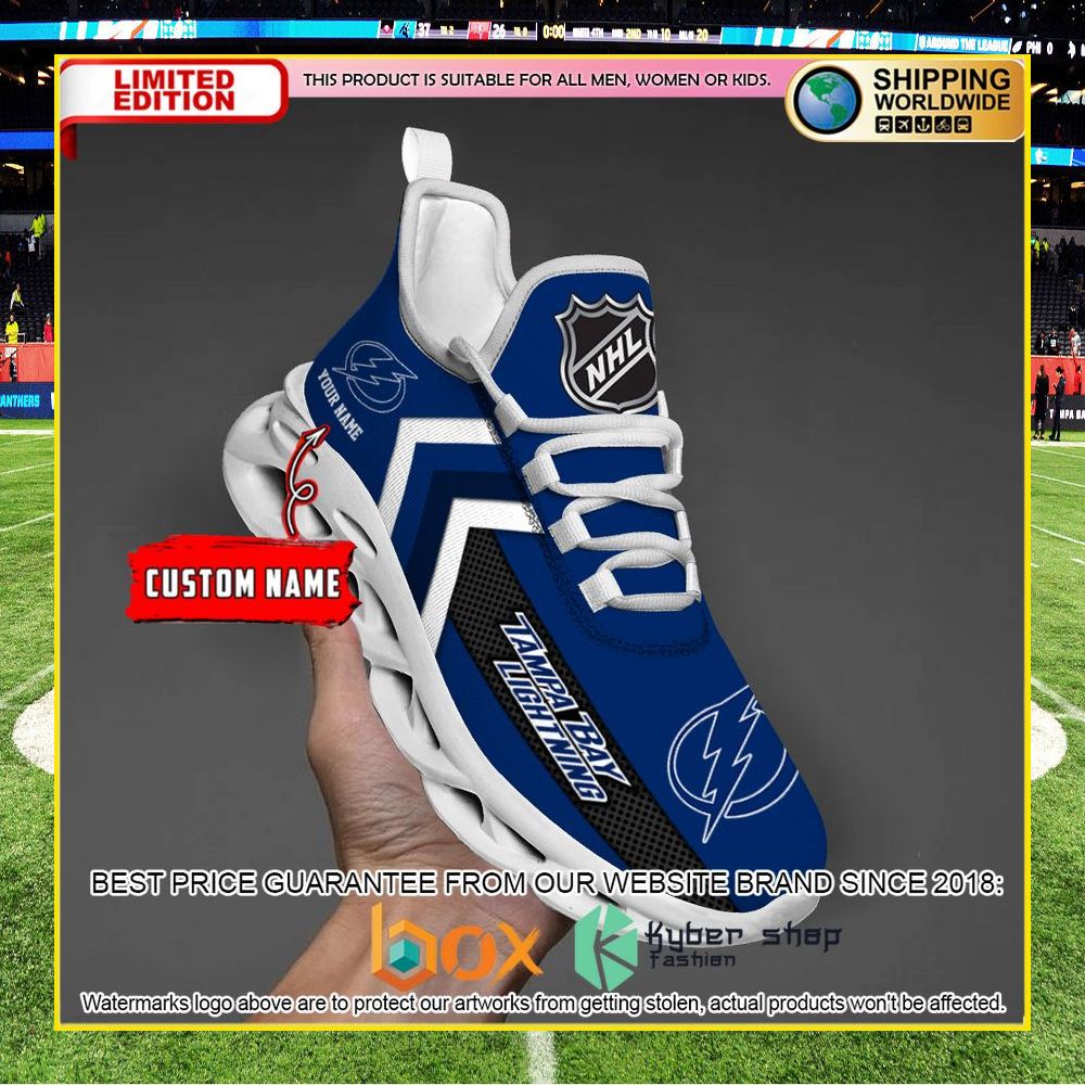 NEW Tampa Bay Lightning Custom Name Clunky Shoes 12