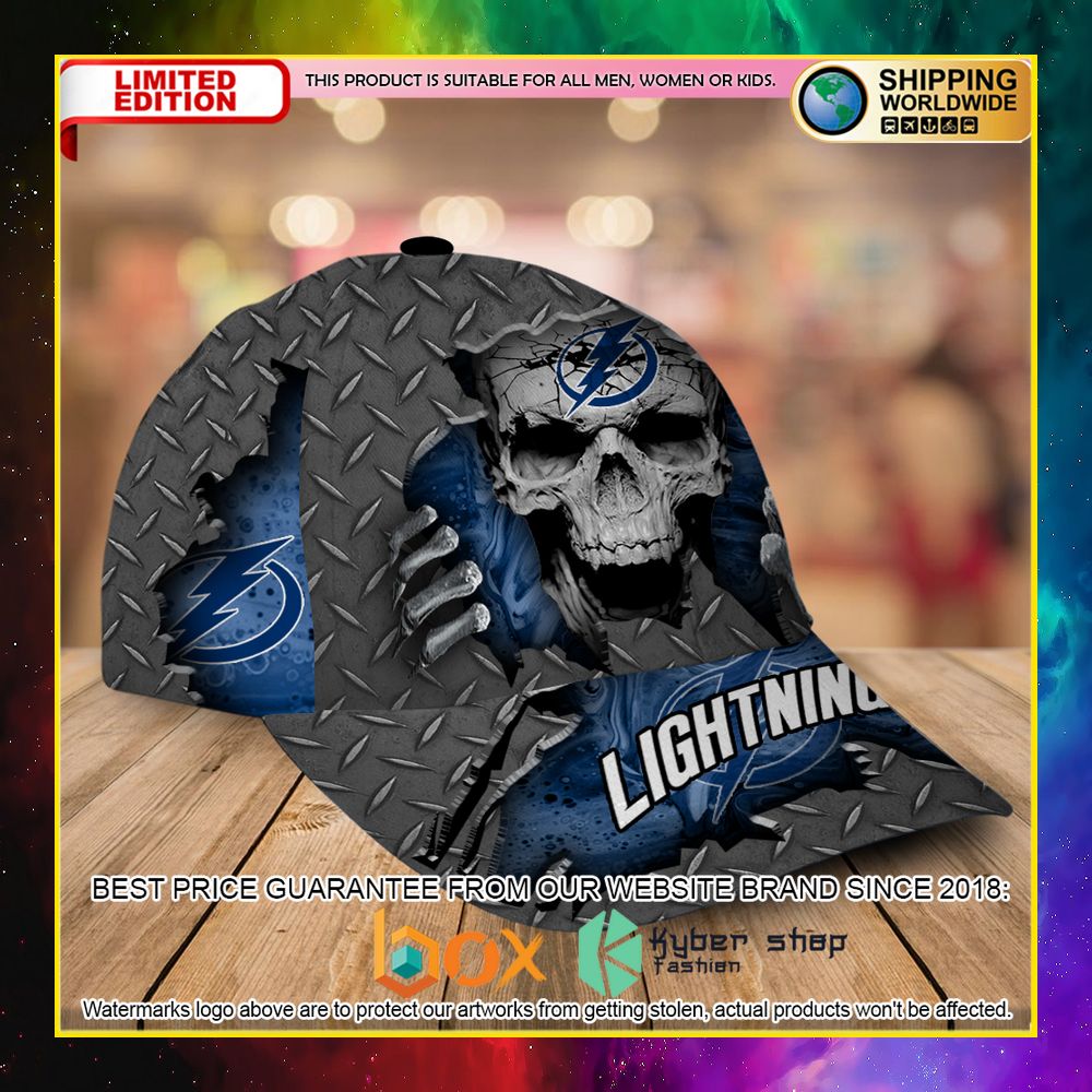 NEW Tampa Bay Lightning Custom Name NHL Skull Cap Hat 4