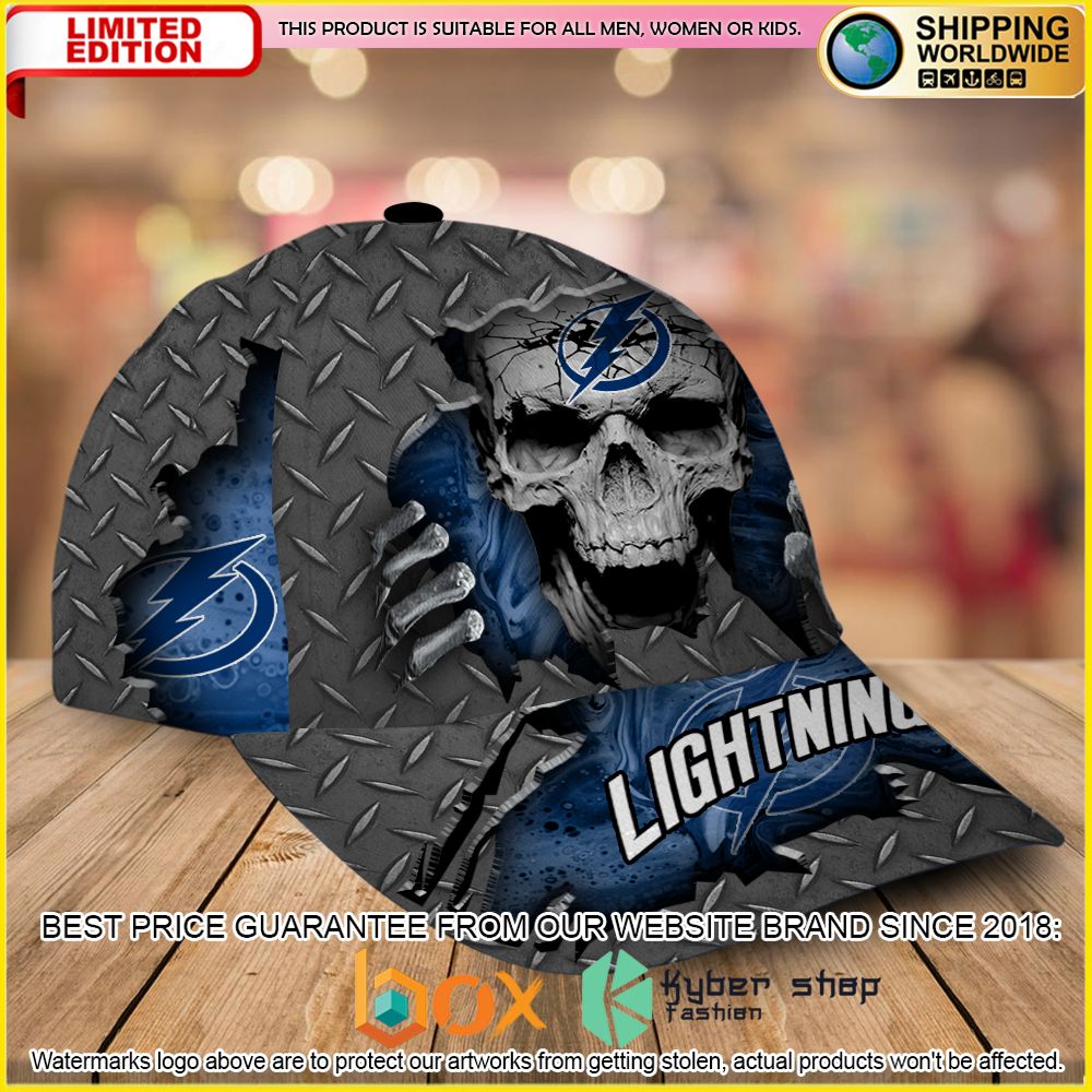 NEW Tampa Bay Lightning Custom Name NHL Skull Cap Hat 2