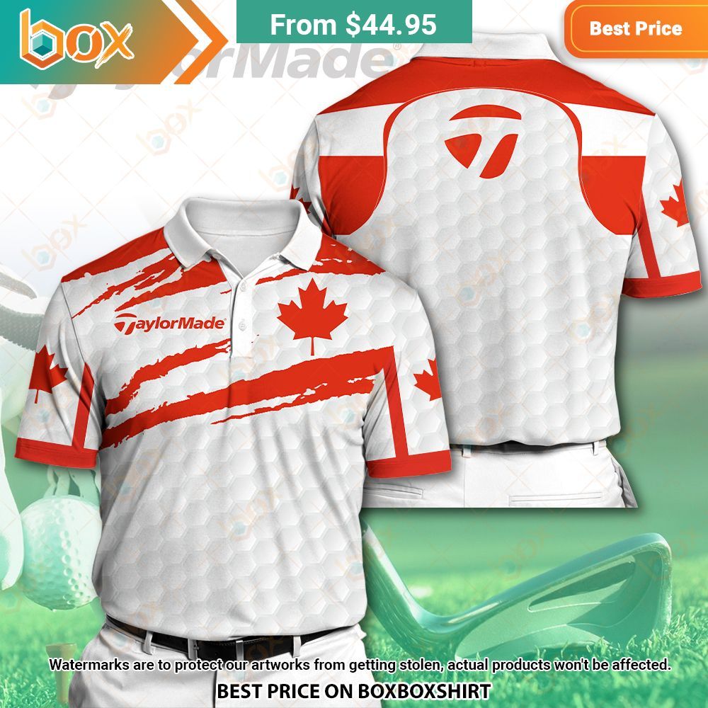 TaylorMade and Canada Flag Shirt Hoodie 7
