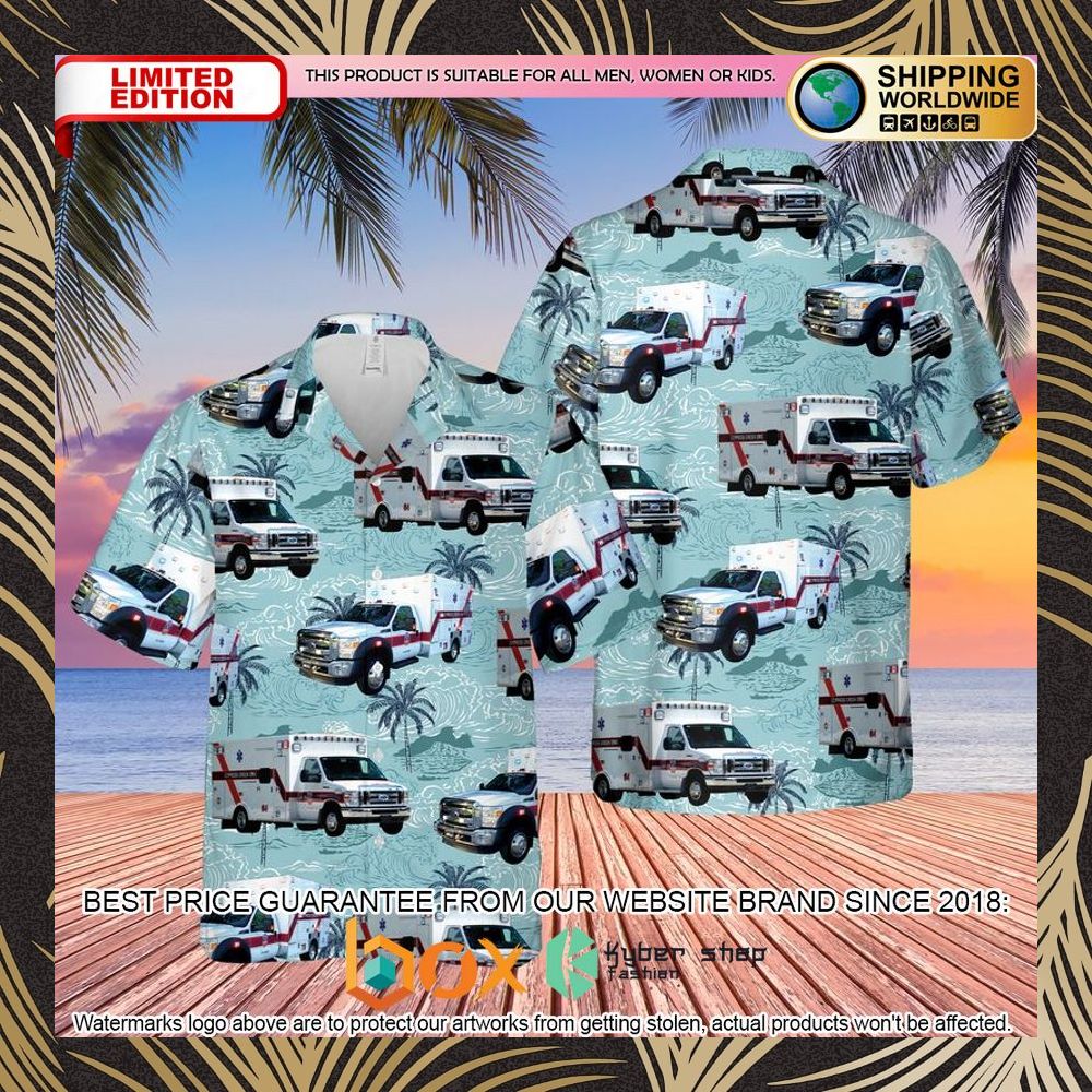 BEST Texas Cypress Creek EMS Hawaiian Shirt 3