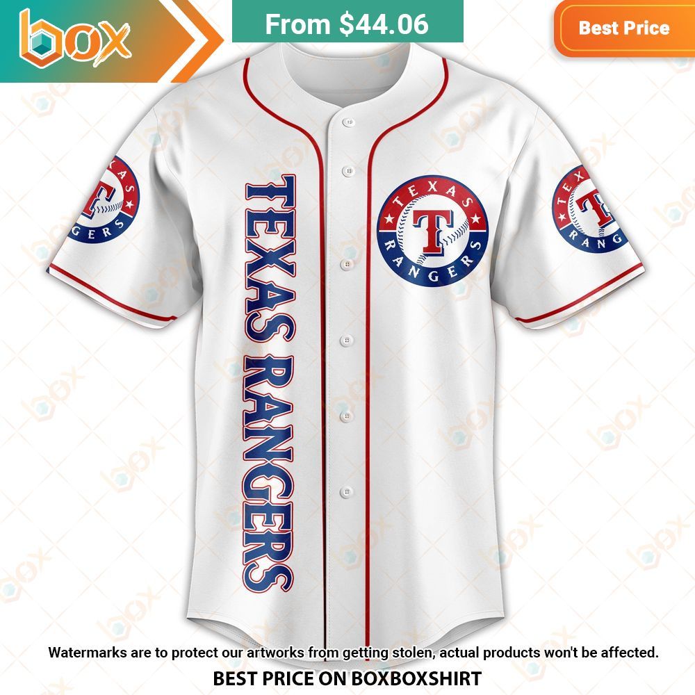 Texas Rangers 1835 Baseball Jersey 3