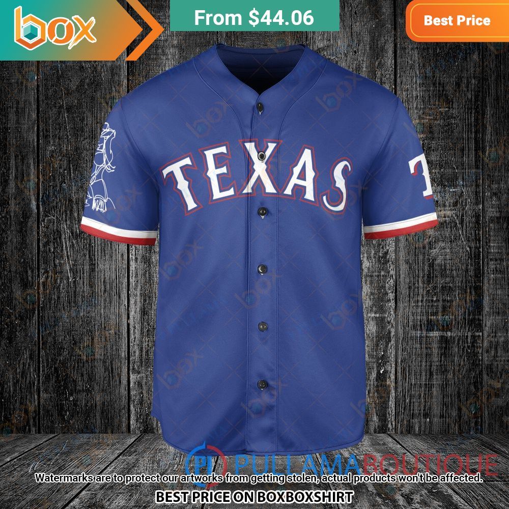 Texas Rangers Beyonce Royal Baseball Jersey 9