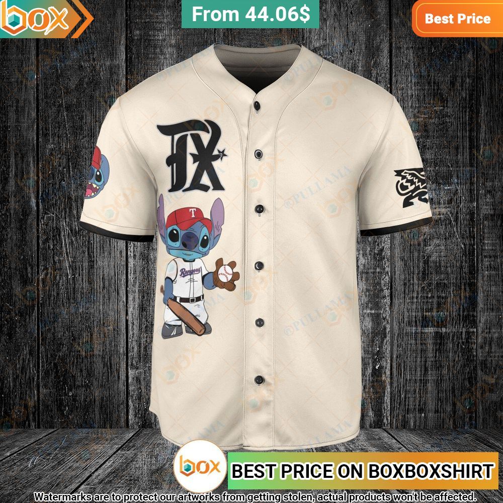 Texas Rangers Stitch Custom Baseball Jersey 2
