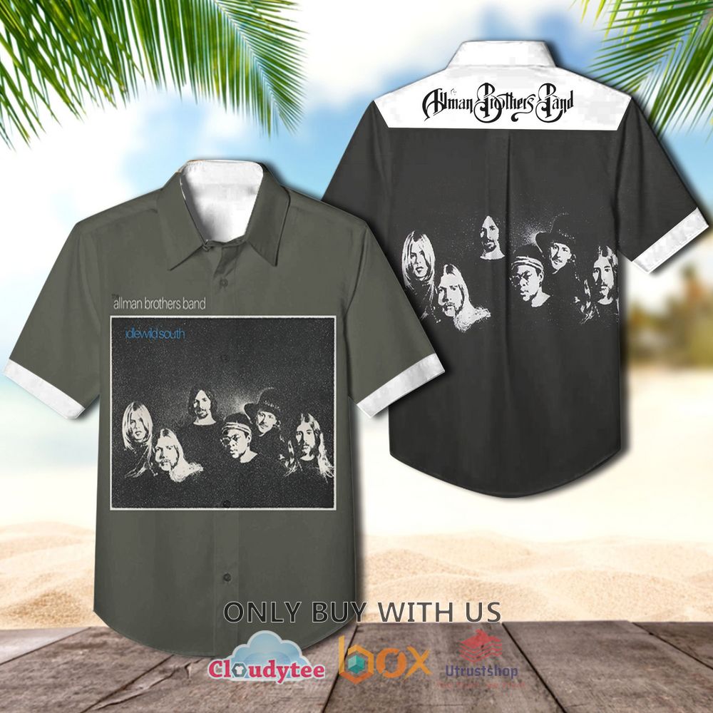 The Allman Brothers Band Idlewild South 1970 Casual Hawaiian Shirt 1