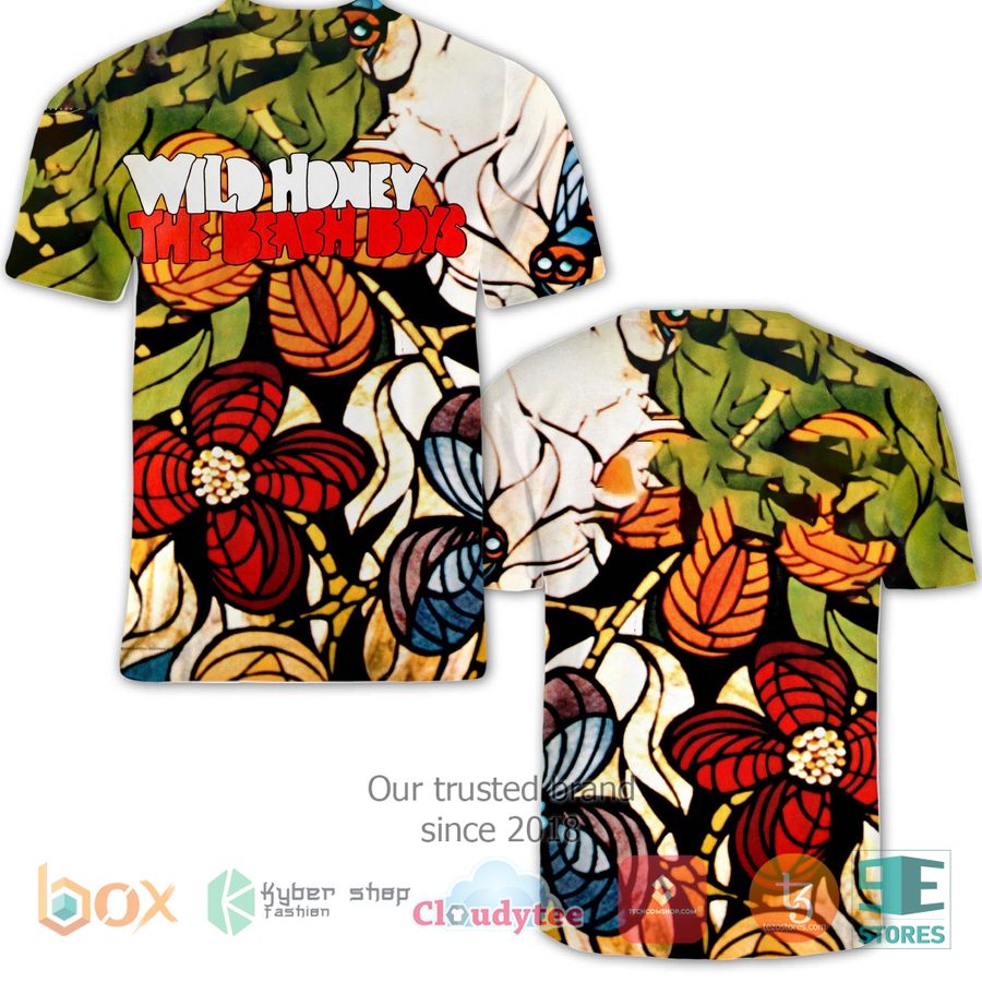 The Beach Boys-Wild Honey Album 3D Shirt 1