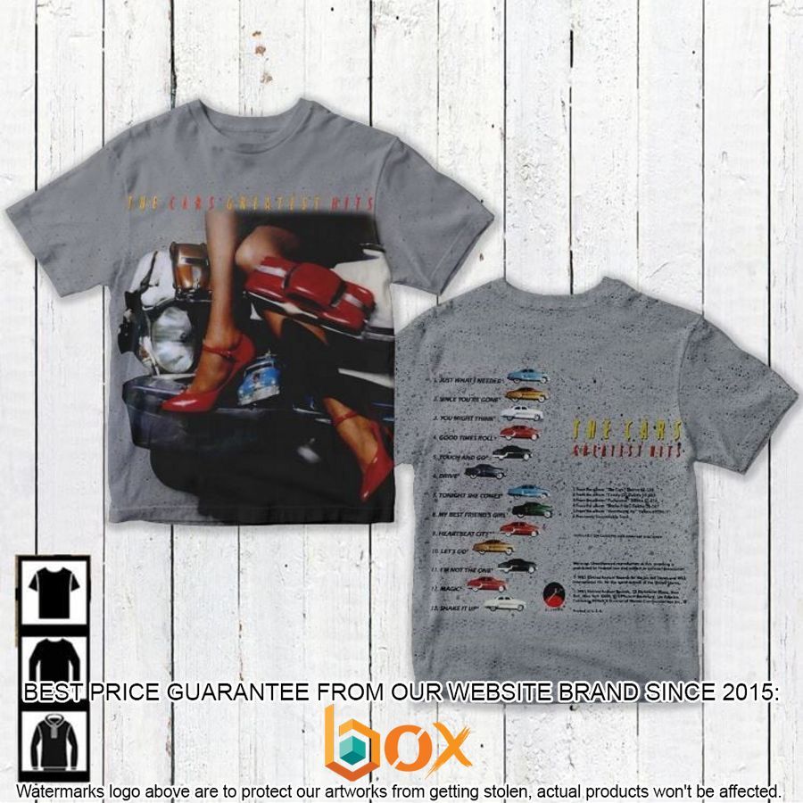 NEW The Cars Greatest Hits 3D Shirt 1