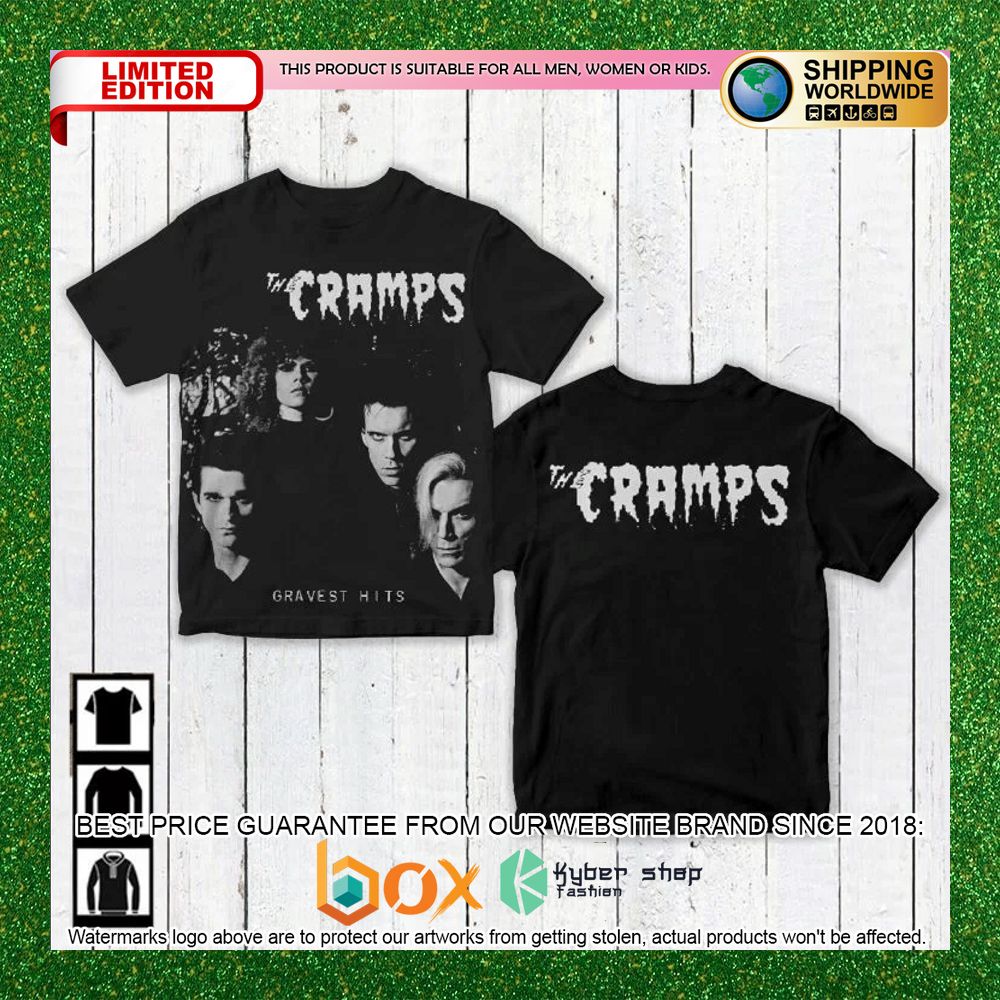 NEW The Cramps Hits 3D Shirt 2