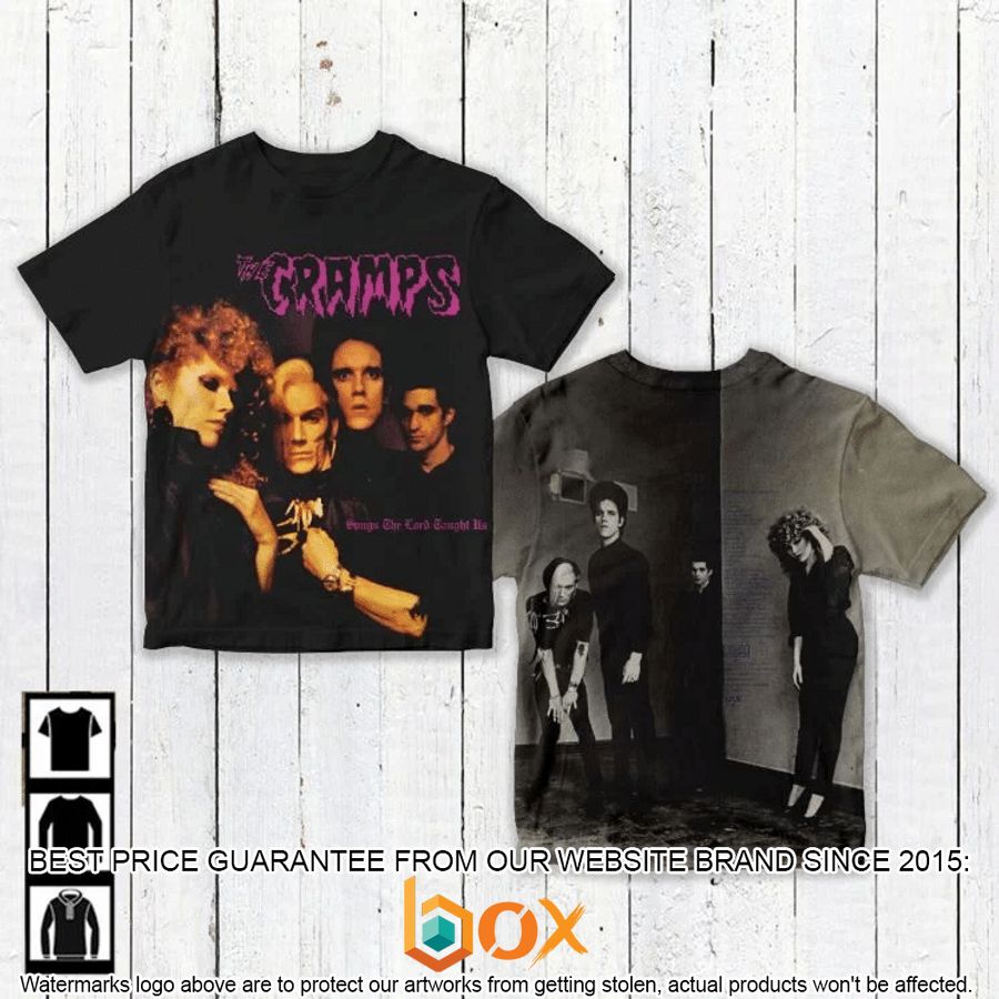 NEW The Cramps Songs The Lord Taught Us 3D Shirt 1