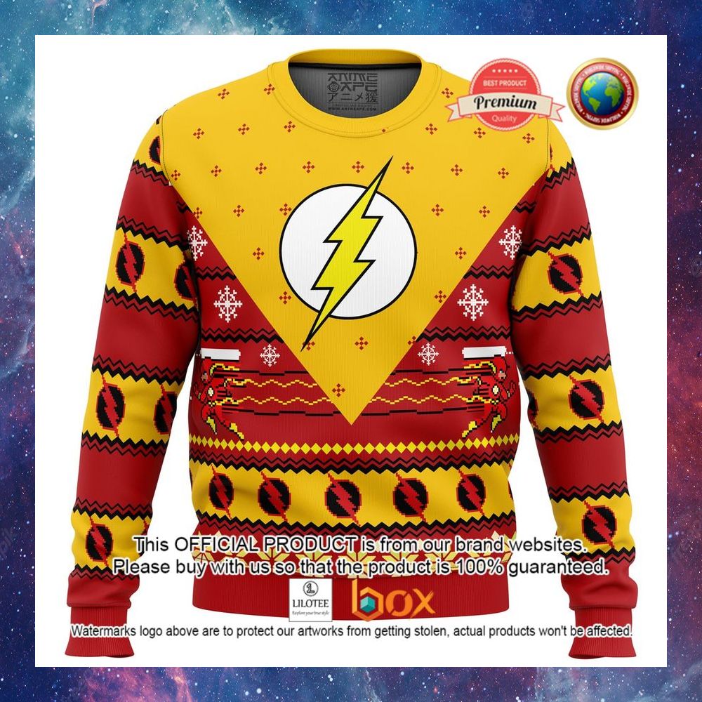 HOT The Flash DC Comics Sweater 3
