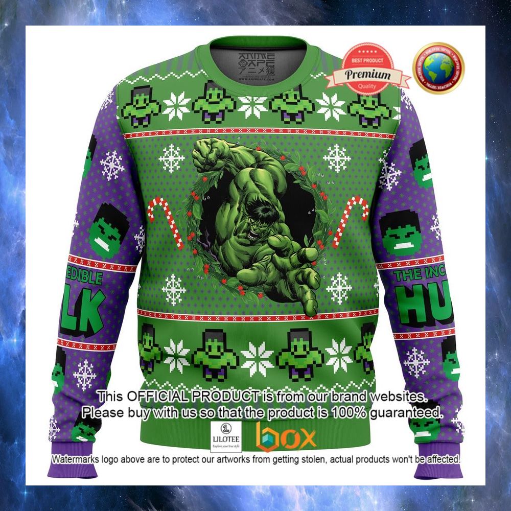 HOT The Incredible Hulk Marvel Sweater 5