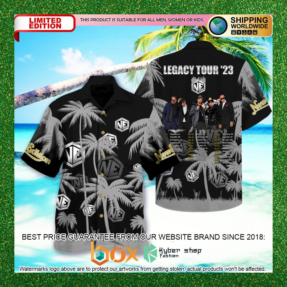 BEST The New Edition Legacy Tour 23 Hawaiian Shirt 1