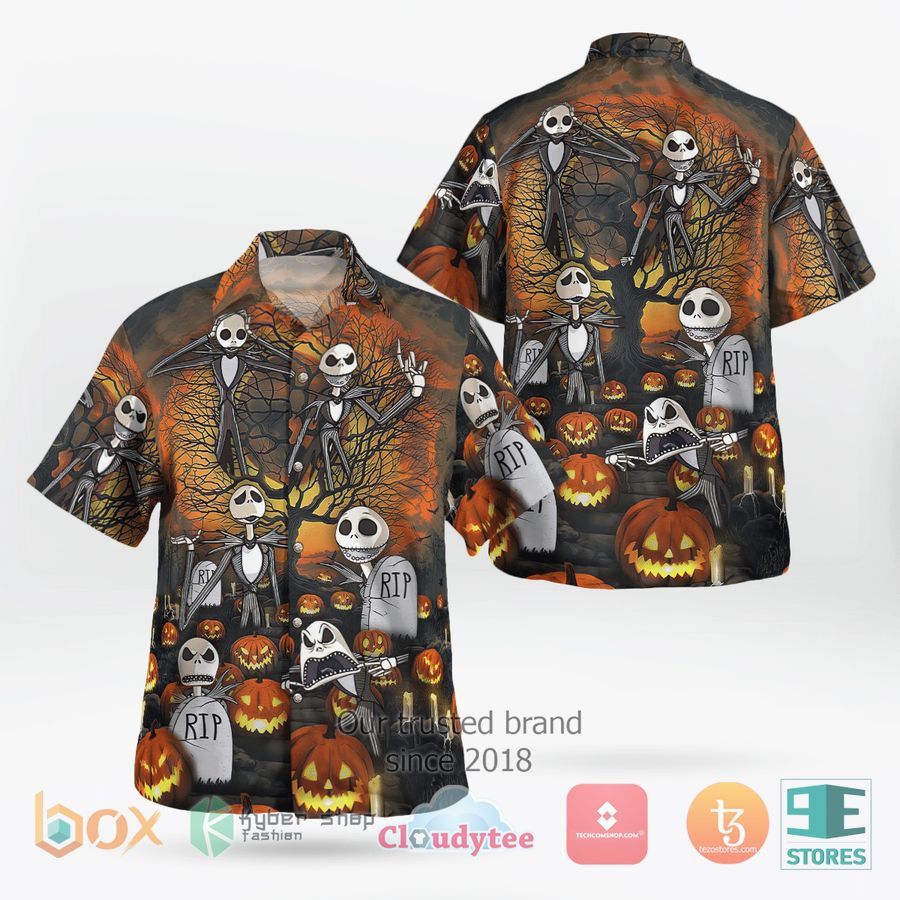 The Nightmare Before Christmas Halloween Hawaiian Shirt 1