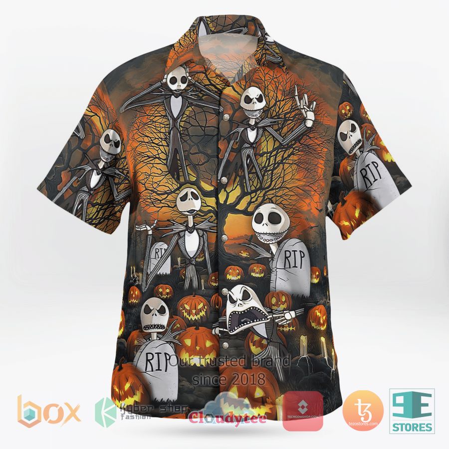 The Nightmare Before Christmas Halloween Hawaiian Shirt 2