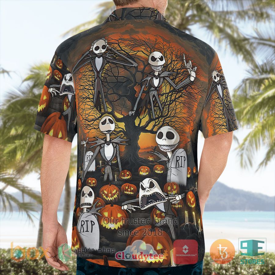 The Nightmare Before Christmas Halloween Hawaiian Shirt 4