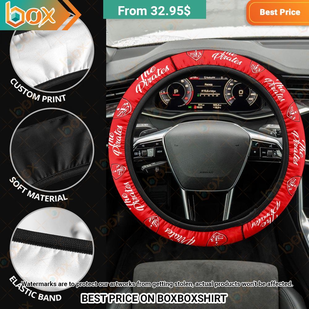 The Pirates Stade Brestois 29 Car Steering Wheel Cover 3