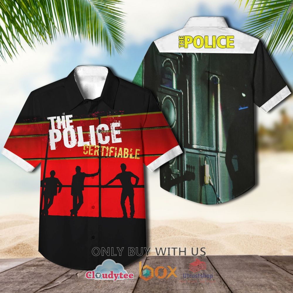 The Police Certifiable Live In Buenos Aires 2008 Casual Hawaiian Shirt 1
